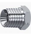 TAPPO MASCHIO NPT IN ACCIAIO INOX