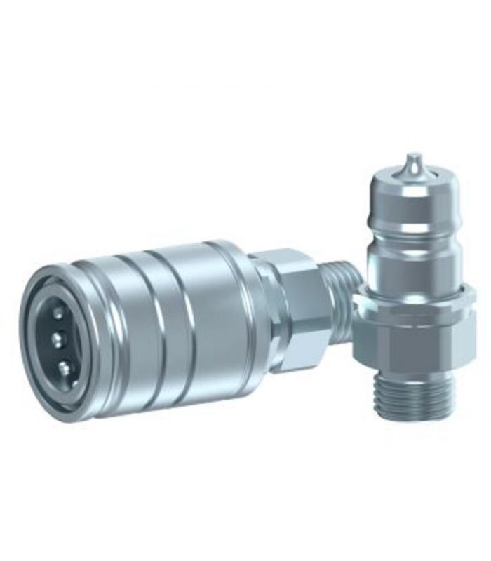 Tappo perforatore ISO-7241-A con filettatura maschio metrica