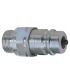 Adaptador de punção ISO-7241-A com rosca métrica macho