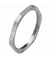 NICKEL-PLATED BRASS NUT