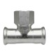 PRENSA CENTRAL DE TUBO FÊMEA INOX | Compre online pelo melhor preço