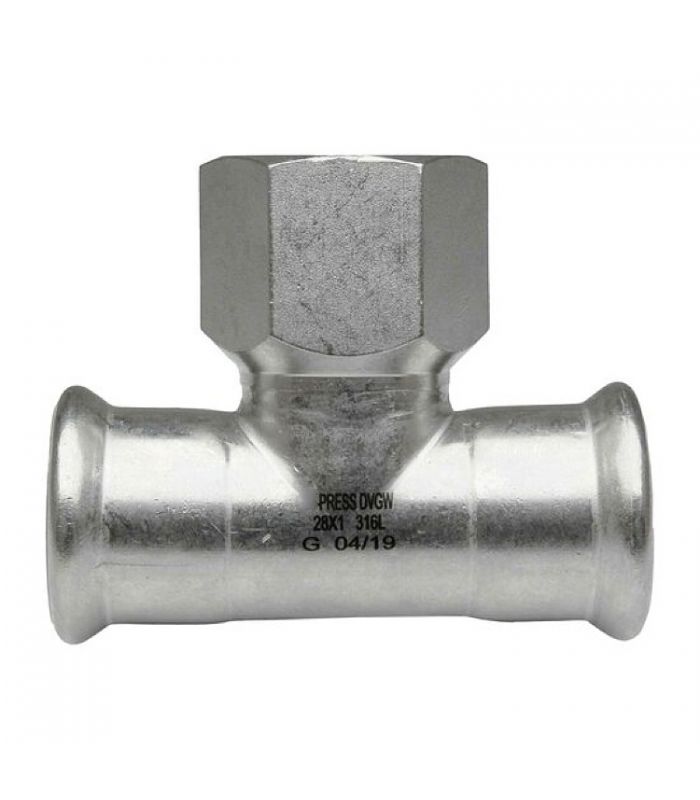 CENTRAL FEMALE TUBE PRESS INOX