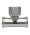 CENTRAL FEMALE TUBE PRESS INOX