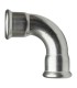 CURVA 90º H-H PRESS INOX | Comprar online al mejor precio en Disumtec.