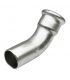 45º M-H KURVENPRESSE INOX