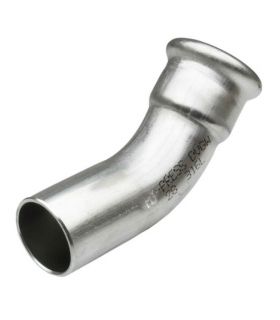 45º M-H CURVE PRESS INOX