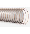 TUYAU EN POLYURÉTHANE ÉPAIS AVEC SPIRALE EN ACIER CUIVRÉ