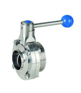 BUTTERFLY VALVE DIN-11851 MALE WELDING