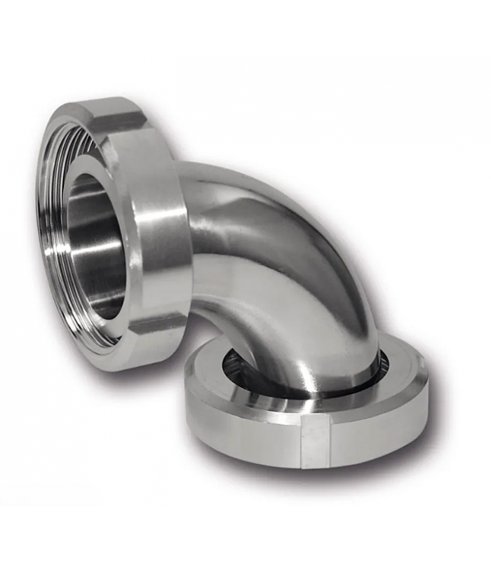 CODO 90º DIN-11851 HEMBRA-HEMBRA INOX