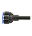 INSTANT REDUCING PIPE FITTING FOR 4 OUTLETS