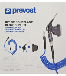 KIT DI SOFFIAGGIO PREVOST CON TUBO E PISTOLA