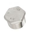 TAPON MACHO HEXAGONAL INOX