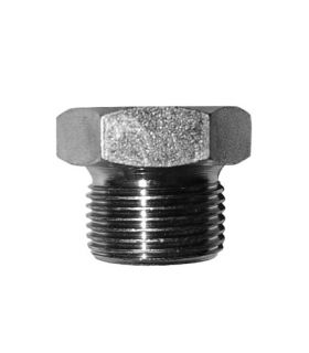 TAPON MACHO HEXAGONAL INOX