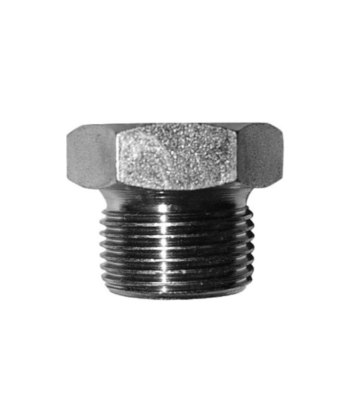 FICHE MÂLE HEXAGONAL EN ACIER INOXYDABLE