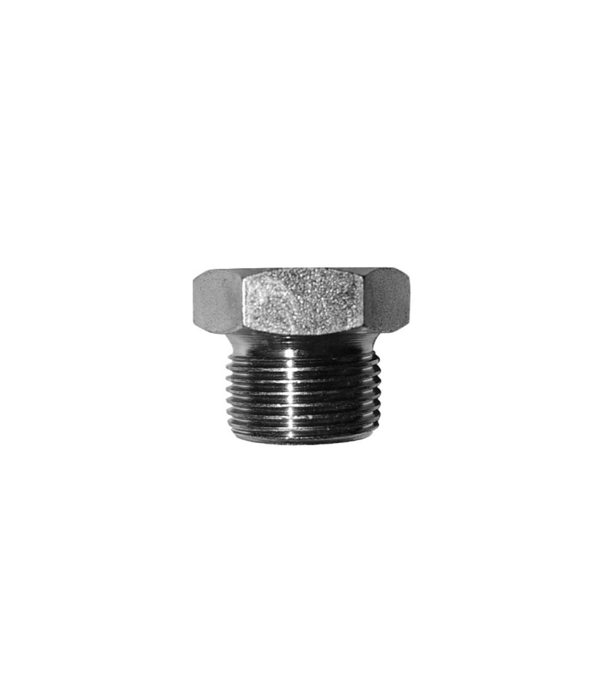 5 Raccords Hexagonaux En Acier Inox 304 - 1/4" BSP Mâle X 1/4" BSP Mâle | Pour Tuyauterie Air, Eau, Gaz