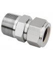 ROSCA DE TUBO DE UNIÃO RETA INOX