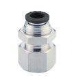 Conexão de parede instantânea para tubo com rosca fêmea