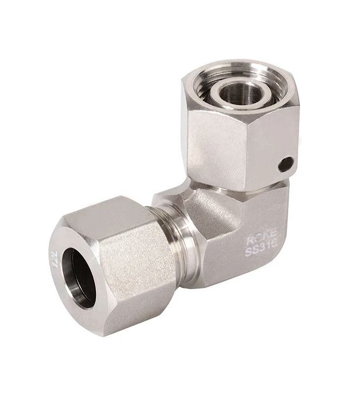TUBE ADAPTATEUR PIVOTANT COUDE DIN 2353 L