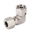 GOMITO TUBO ADATTATORE GIREVOLE DIN 2353 L