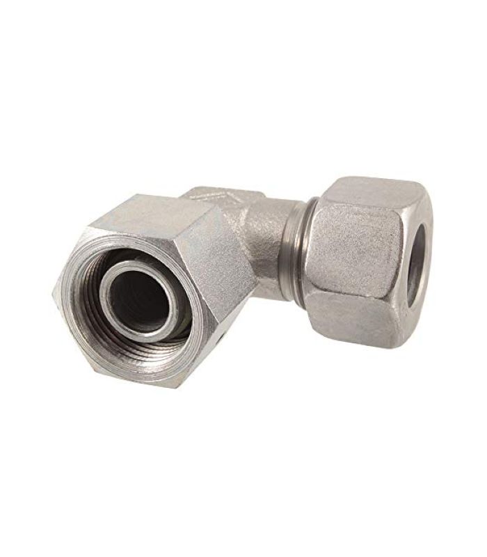 TUBE ADAPTATEUR PIVOTANT COUDE DIN 2353 L