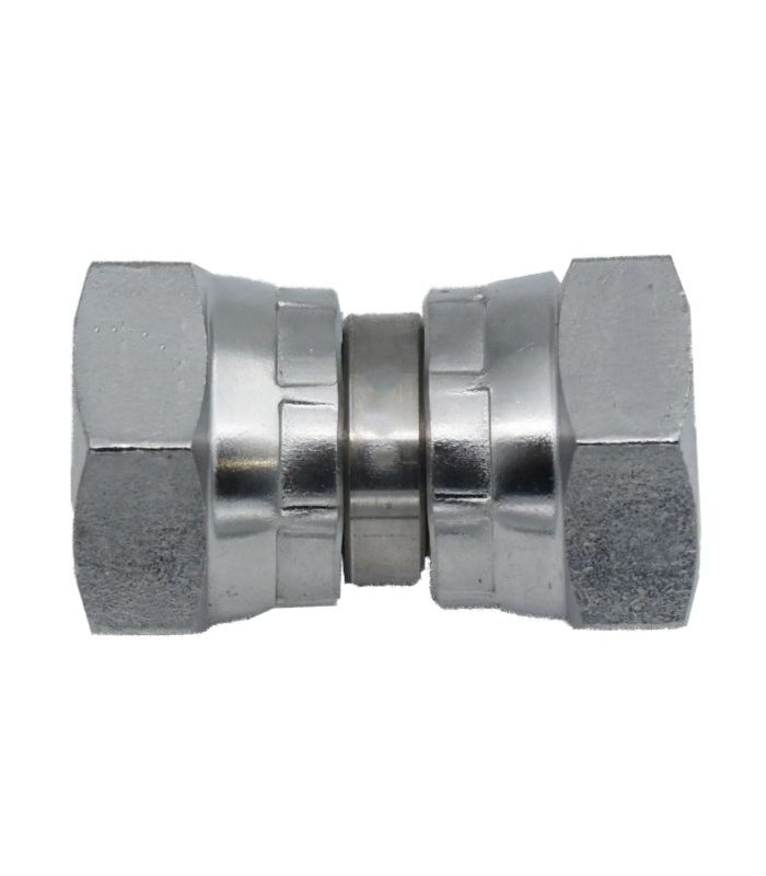 RACCORDO DRITTO IN ACCIAIO INOX DADO ALLENTATO