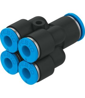 INSTANT REDUCING FITTING FOR QUADRUPLE TUBE
