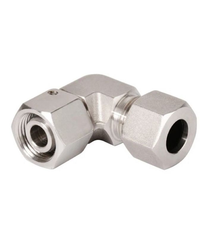 DIN 2353 S ADATTATORE A GOMITO PER TUBO