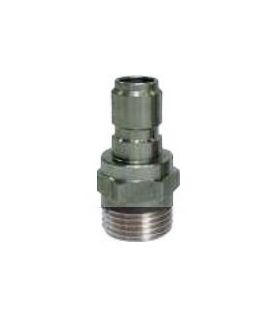 ADAPTADOR MACHO ENCHUFE INOX ALTA PRESION CRHL