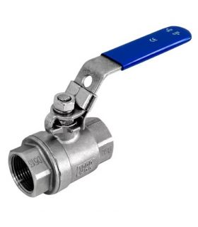 VÁLVULA DE BOLA INOX HEMBRA BSP PN-63