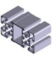 PROFILO STRUTTURALE LEGGERO IN ALLUMINIO 50x100