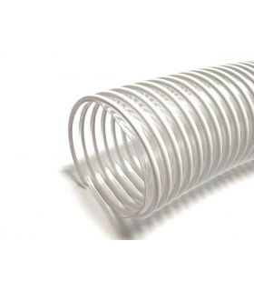 Mangueira de poliuretano com espiral de PVC