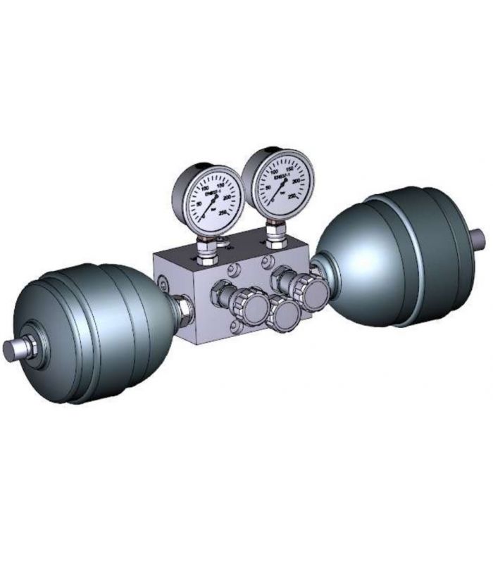 SUSPENSION BLOCK 2 ACCUMULATORS