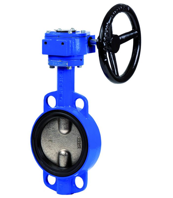 WAFER DISC CAST IRON BUTTERFLY VENTIL