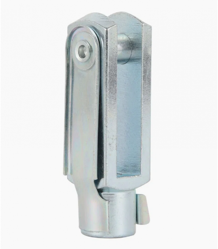 Attacco forchetta in acciaio inox ISO-6432