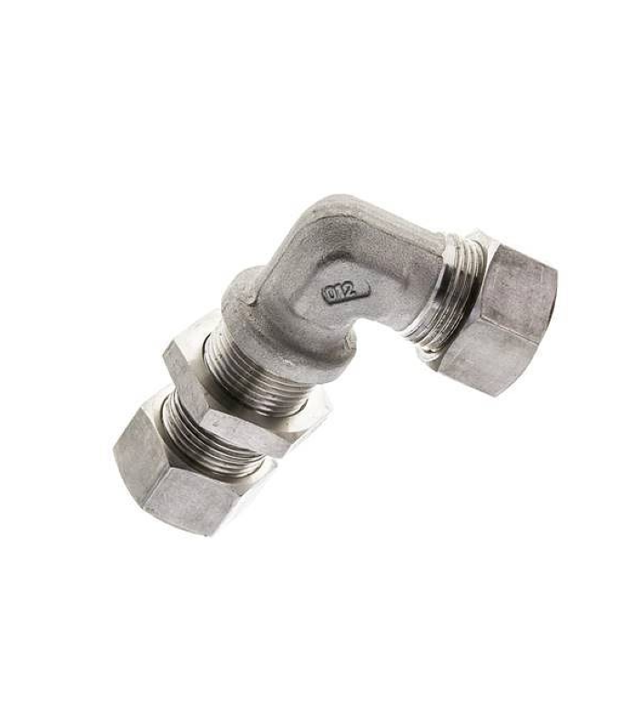 STAINLESS STEEL ELBOW PIPE GRIP L UNION DIN-2353