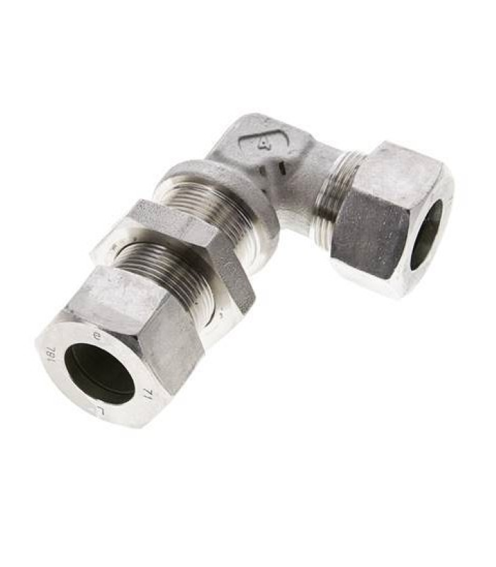 STAINLESS STEEL ELBOW PIPE GRIP L UNION DIN-2353