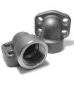 Flange roscada reta SAE 90° para junta
