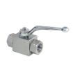 VALVULA DE BOLA HIDRAULICA INOX 2 VIAS