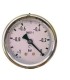 Vacuum Gauge Ø63, 1/4" Central Thread, with Glycerin | Buy online