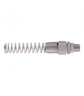 RACOR TUBO PA MACHO FIJO CON MUELLE 1/4"