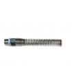 FIXED MALE PIPE FITTING WITH SPRING 1/4"