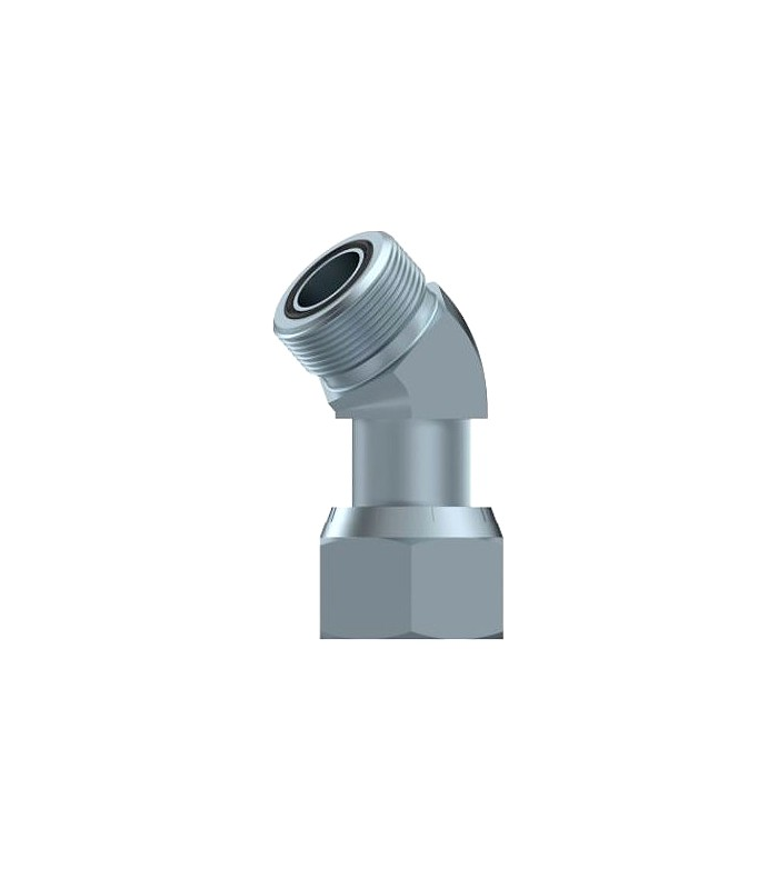 COUDE PIVOTANT ORFS 45° MÂLE-FEMELLE