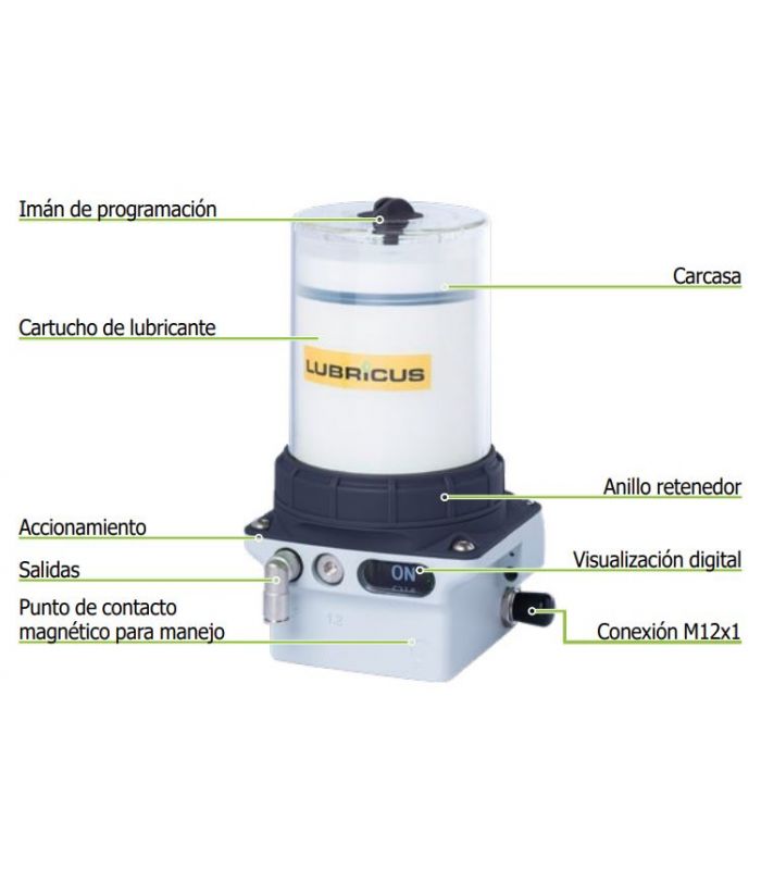Lubrificatore automatico per olio Lubricus Lub-V