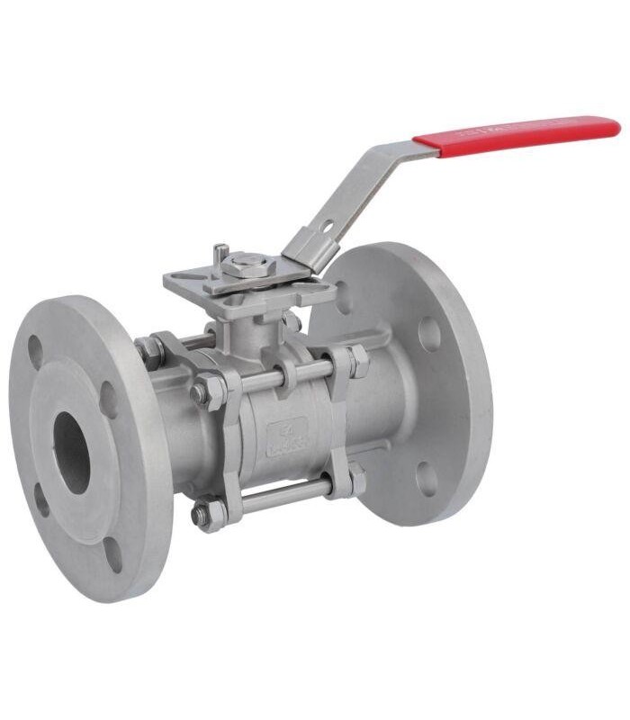 Valvola a sfera flangiata in acciaio inox DIN-3202 PN16 | Acquista online