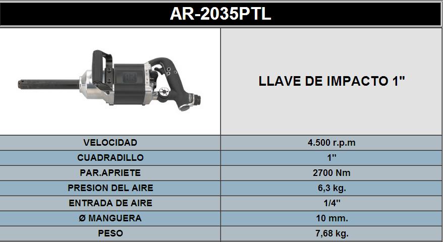 LLAVE DE IMPACTO 1 2035PTL