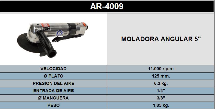 AMOLADORA ANGULAR 5 4009