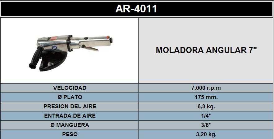 ANGLE GRINDER 7 4011 AMOLADORA ANGULAR 7 4011