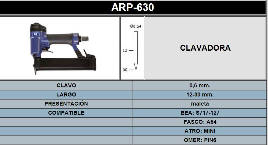 CLAVADORA 0.6 mm 630