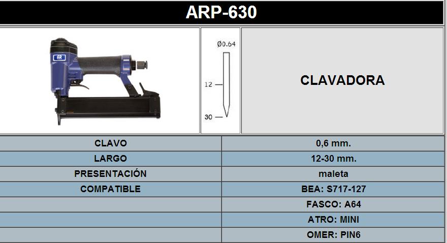 CLAVADORA 0.6 mm 630 CLAVADORA 0.6 mm 630