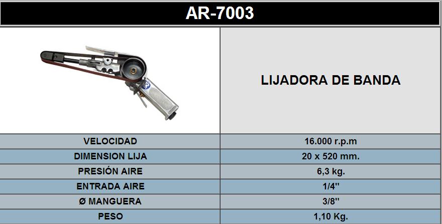 LIJADORA DE BANDA 20x520 7003